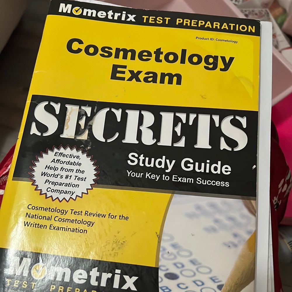 Cosmetology Exam Secrets Study Guide - Yellow